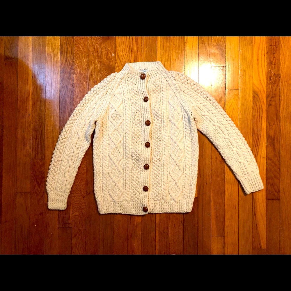Irish wool sweater
